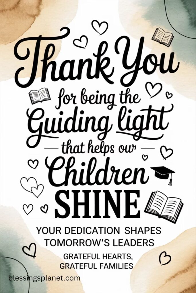 Heartfelt Parent Appreciation Quotes for Principal