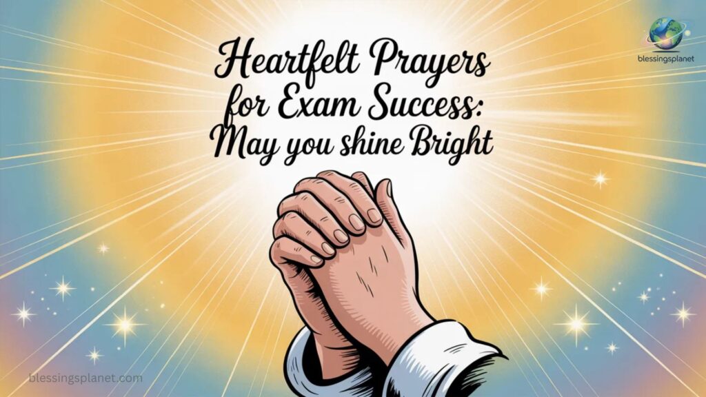 Heartfelt Prayers for Exam Success May You Shine Bright