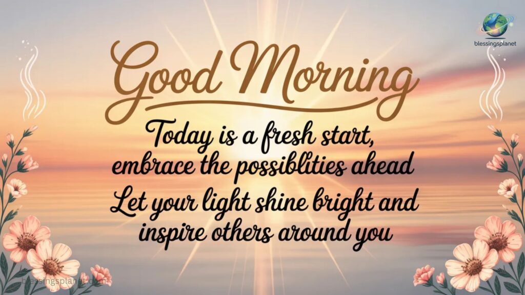 Inspirational Good Morning Paragraphs