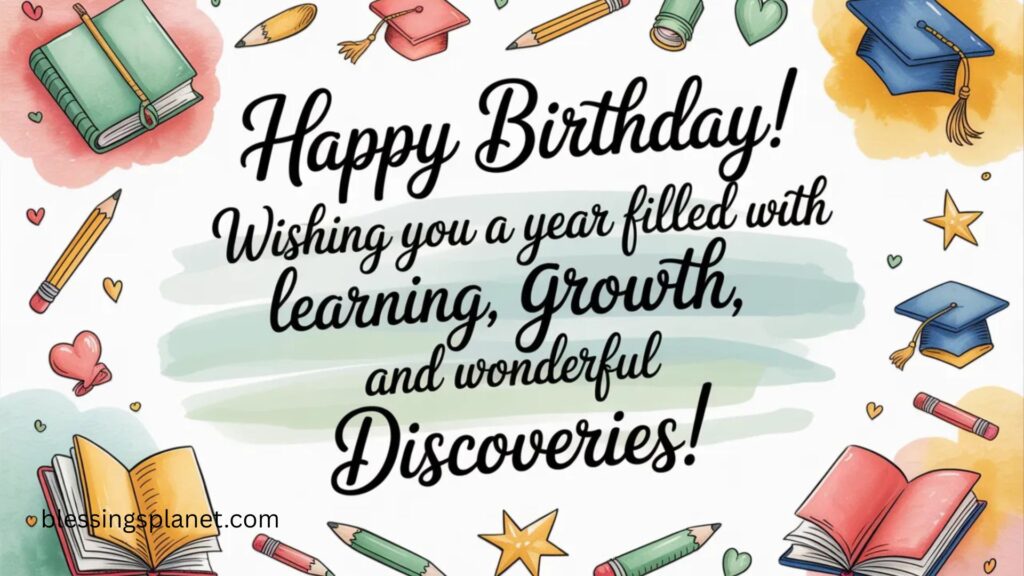 Inspiring Birthday Messages for Students