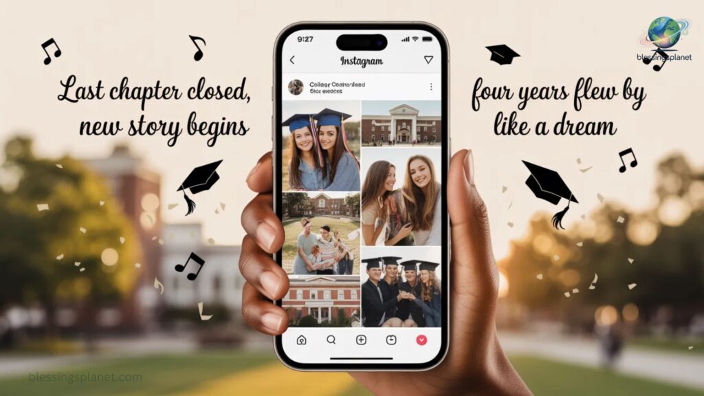 Instagram Captions for Last Day of College with Lyrics  