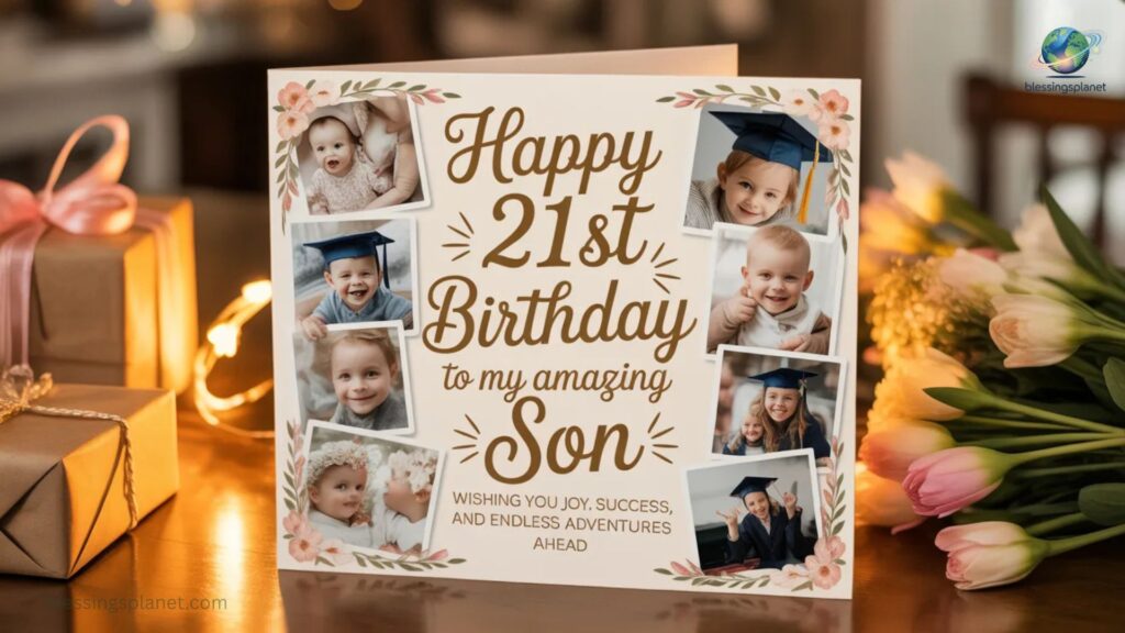 Long 21st Birthday Messages for Son from Mother