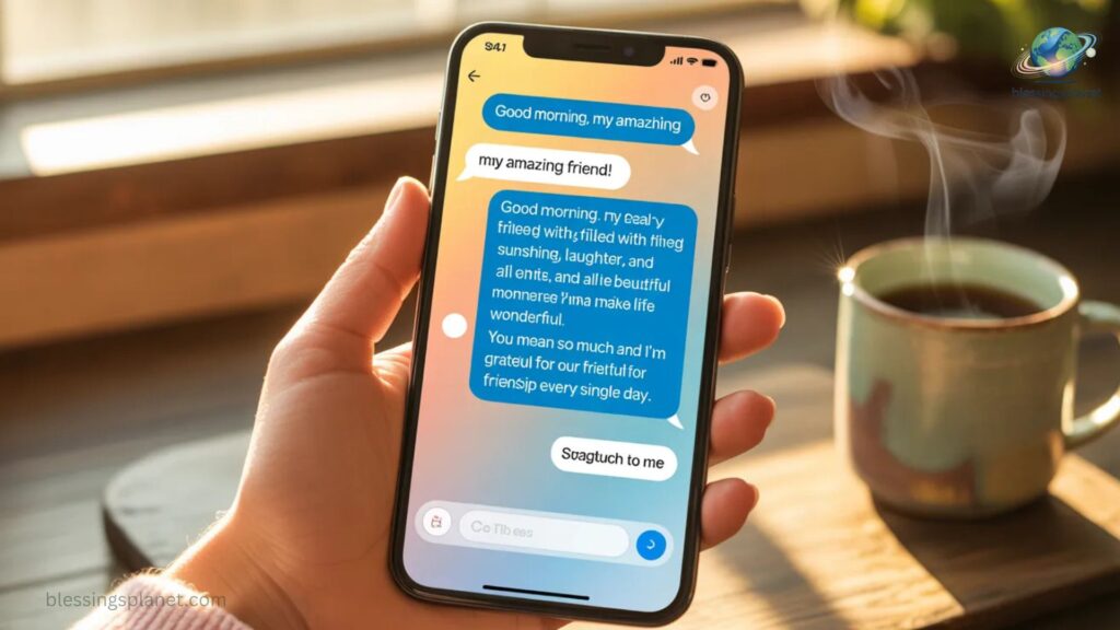 Long Good Morning Messages for Friends