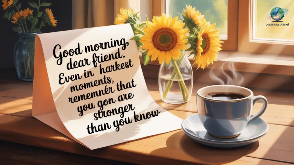 Long Good Morning Messages for a Friend Going Through Hard Times