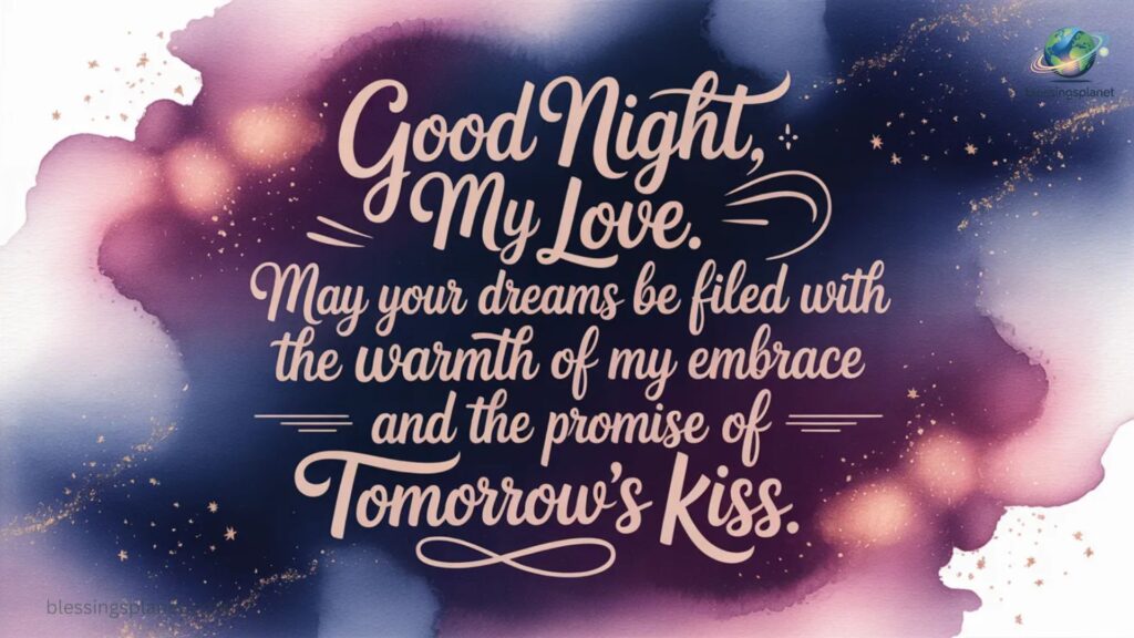 Long Romantic Good Night Messages for Her