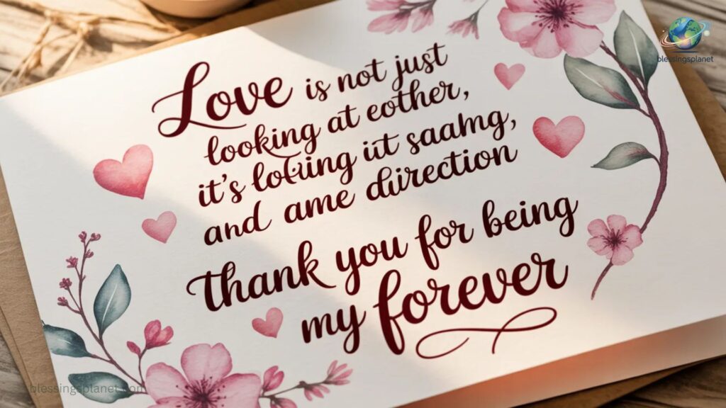 Love Quotes and Heartfelt Thank You Messages