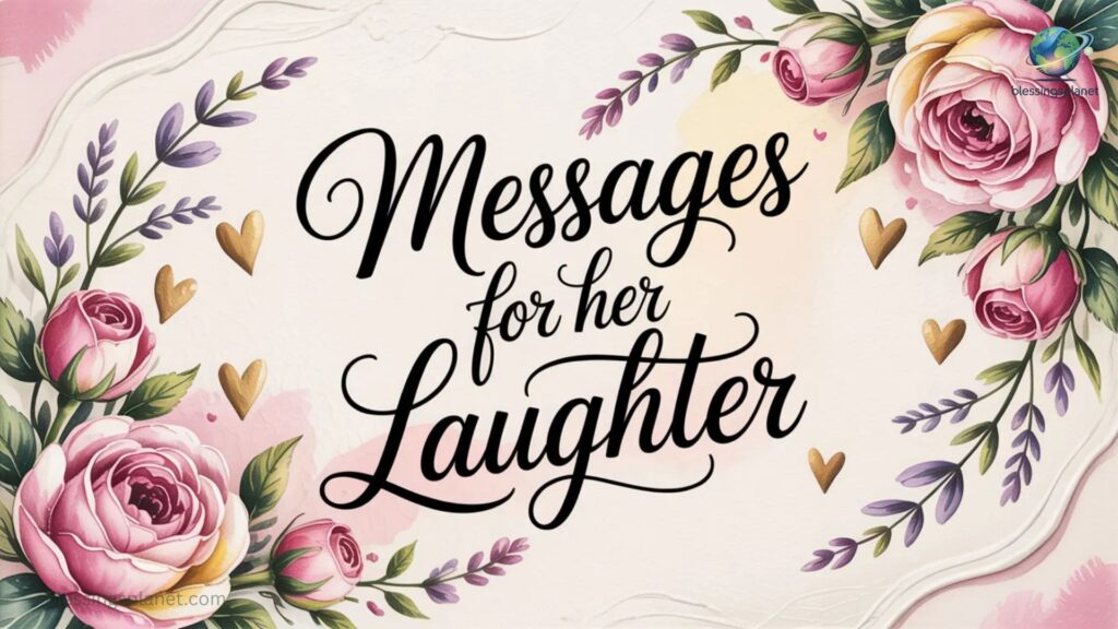 Messages for Her Laughter 