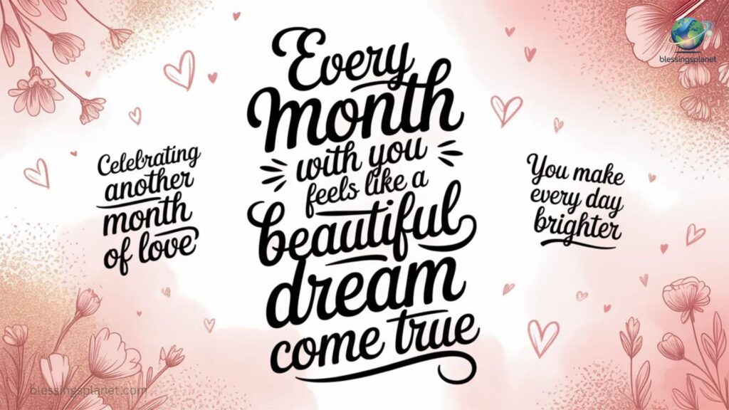 Monthsary Quotes for Girlfriend