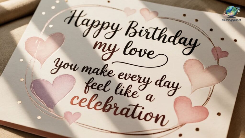 Romantic Birthday Messages for Him