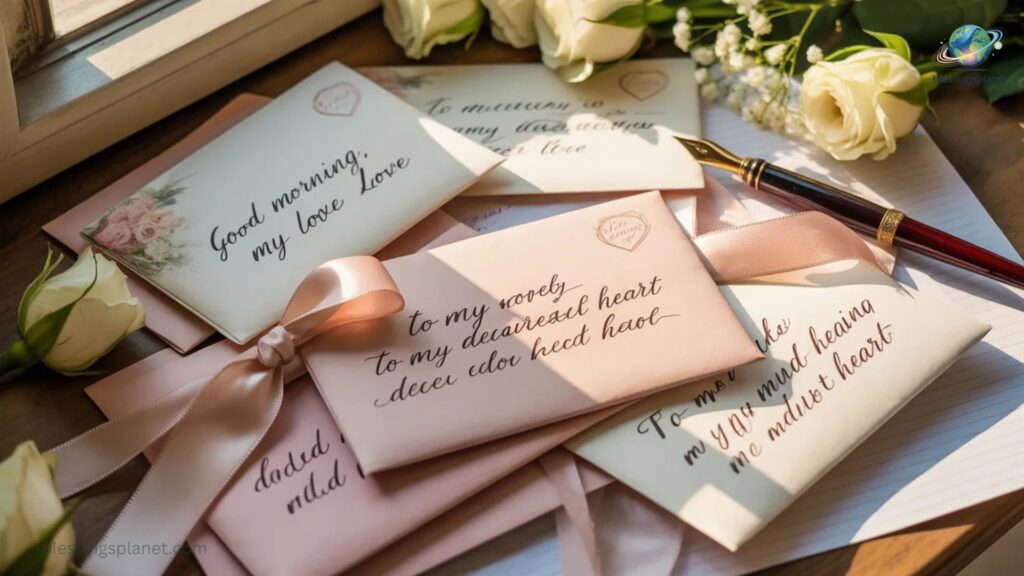 Romantic Good Morning Letters