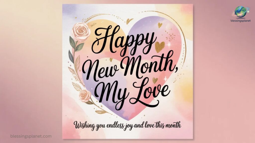 Romantic New Month Wishes For My Boyfriend