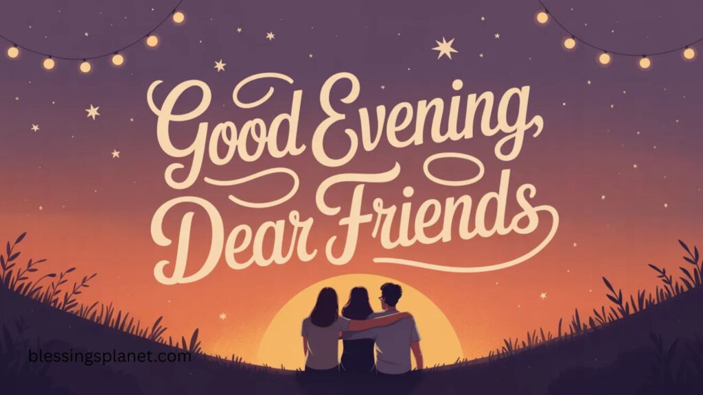 Short and Simple Good Evening Messages