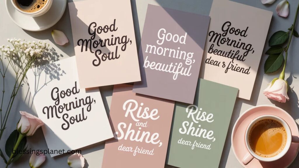 Sweet Good Morning Message for a Friend 