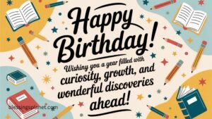 Birthday Wishes For Students From Teacher
