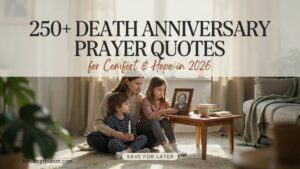 250+ Death Anniversary Prayer Quotes for Comfort and Hope In 2026