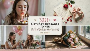 320+ Birthday Messages to Her That Will Melt Her Heart Instantly In 2026
