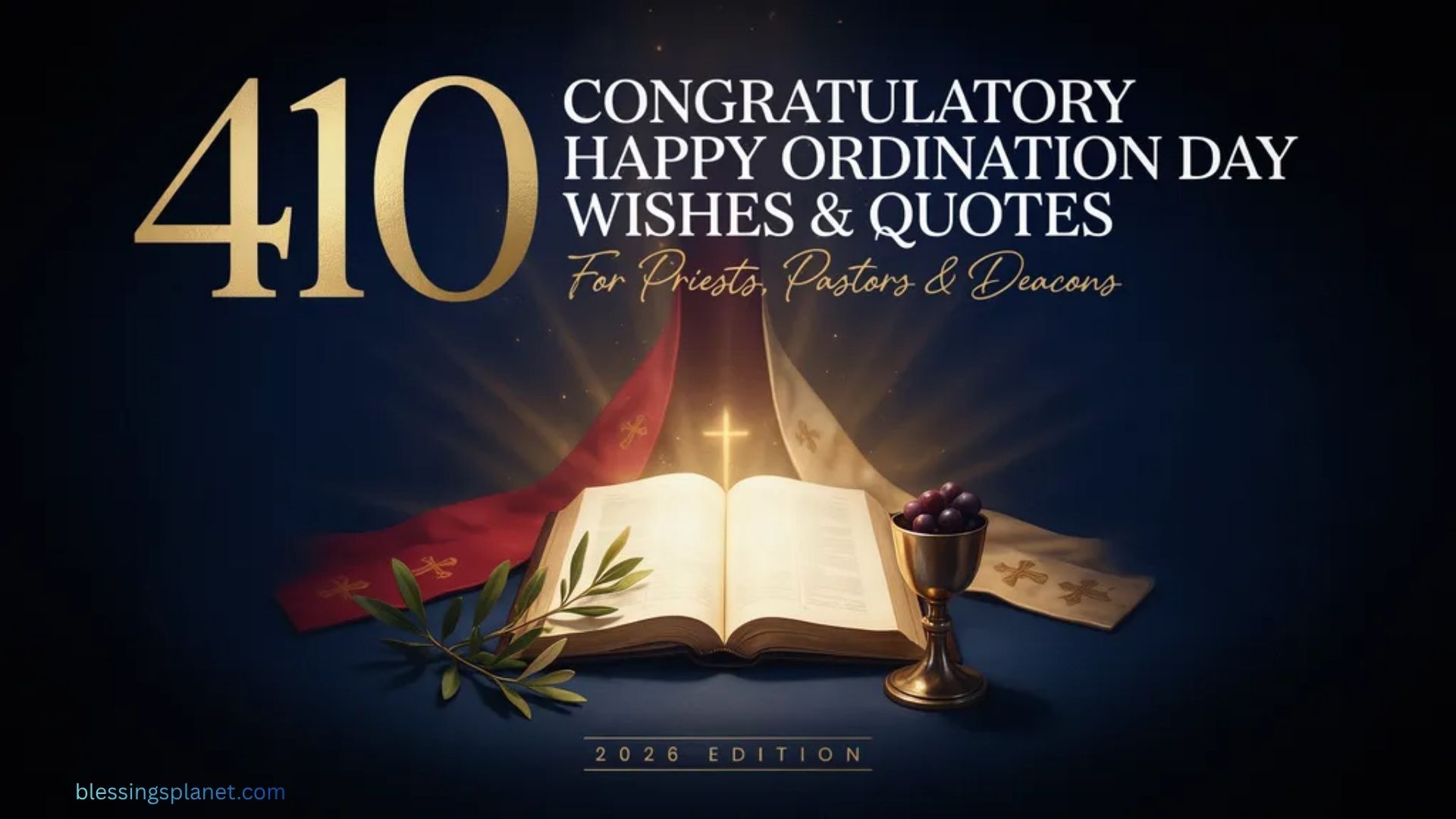 410 Congratulatory Happy Ordination Day Wishes Quotes For Priest, Pastor and Deacon In 2026