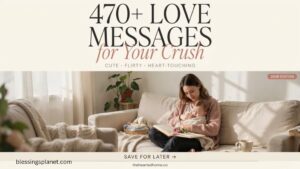 470+ Love Messages for Your Crush (Cute, Flirty & Heart-Touching) In 2026