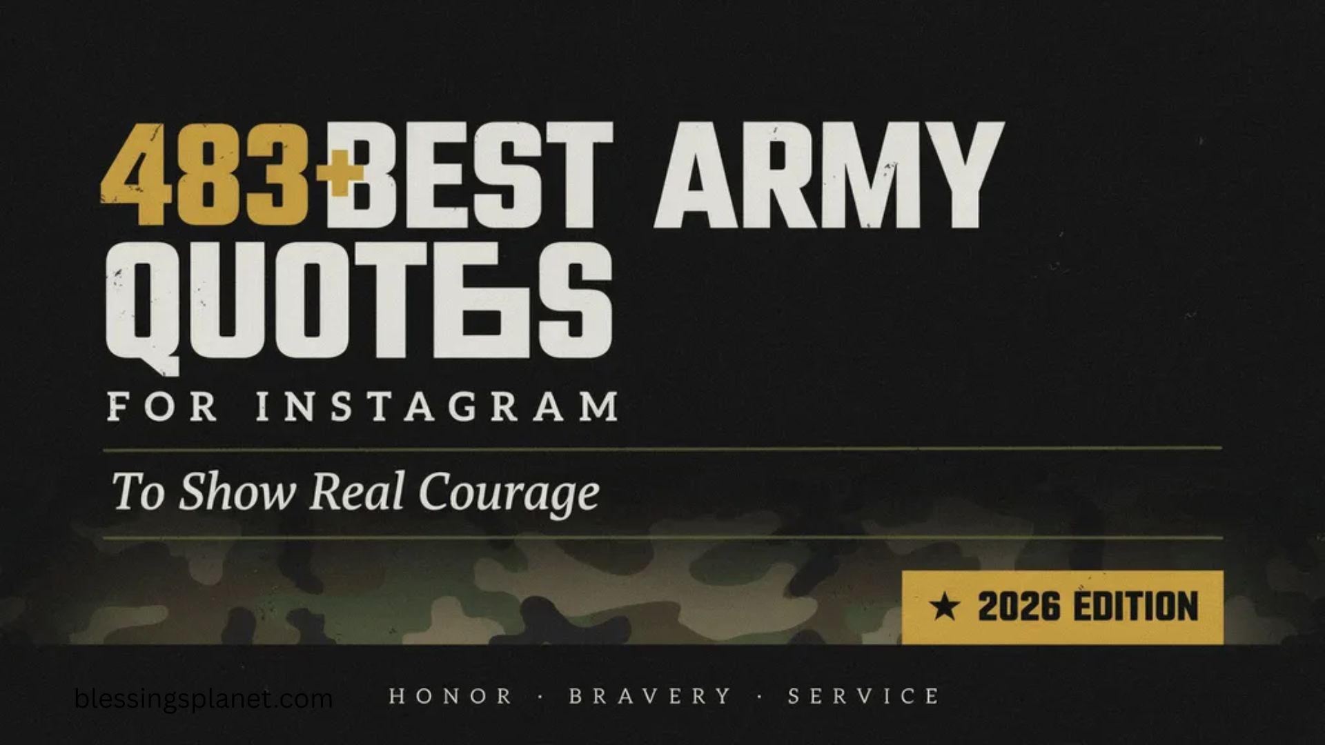483+ Best Army Quotes for Instagram to Show Real Courage In 2026