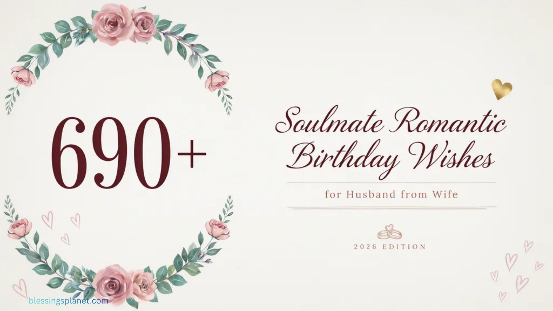 690+ Soulmate Romantic Birthday Wishes for Husband From Wife 2026