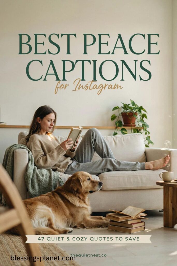 Best Peace Captions for Instagram
