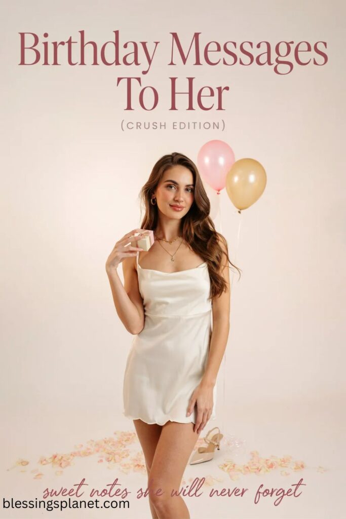 Birthday Messages to Her (Crush)