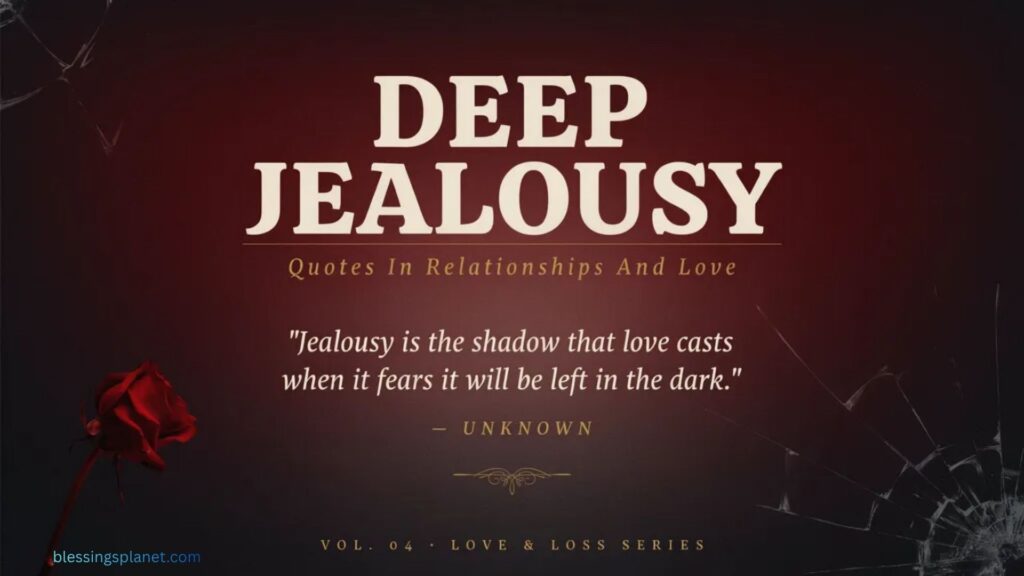 Deep Jealousy Quotes In Relationships And Love