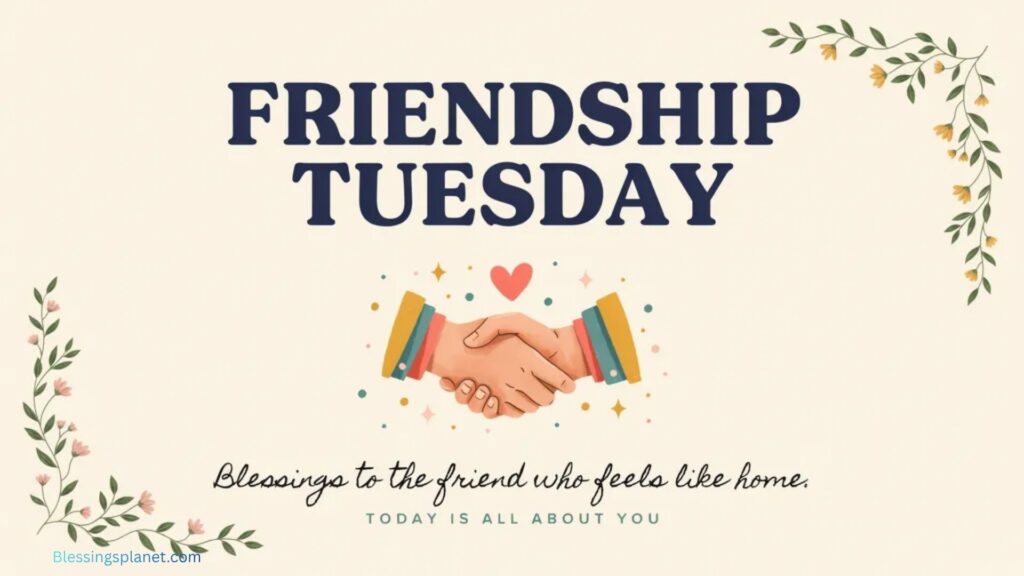 Friendship Tuesday Blessings