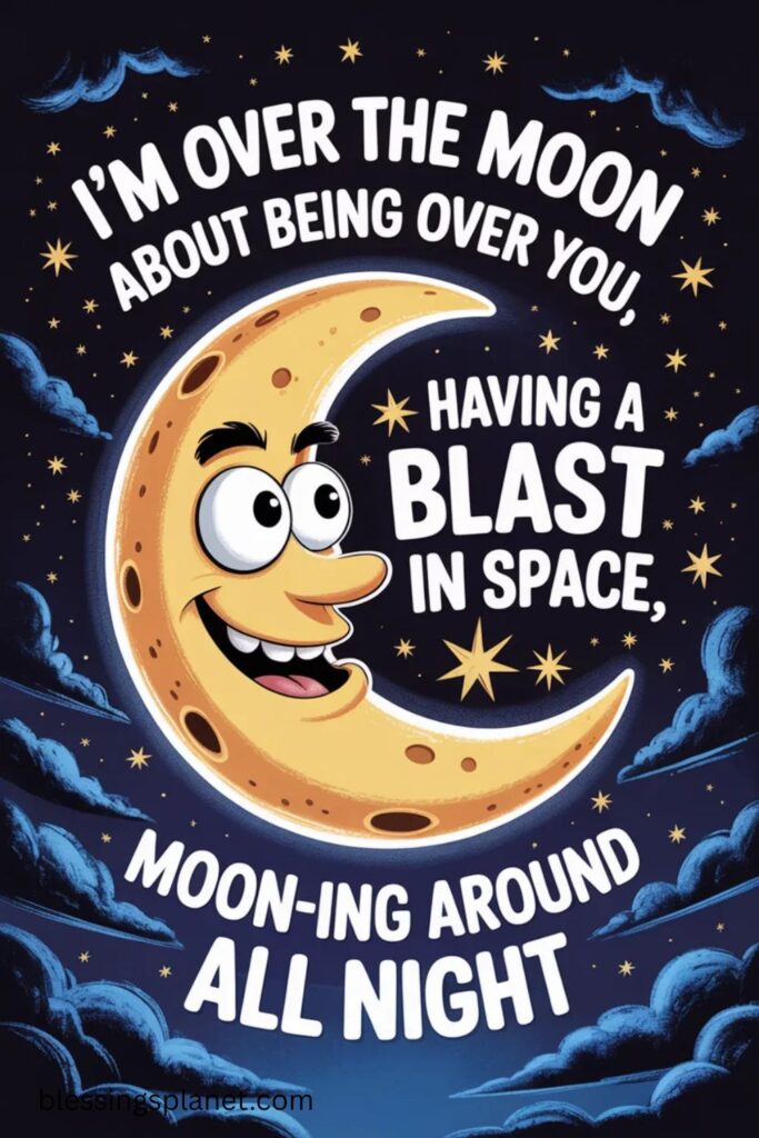 Funny Moon Captions