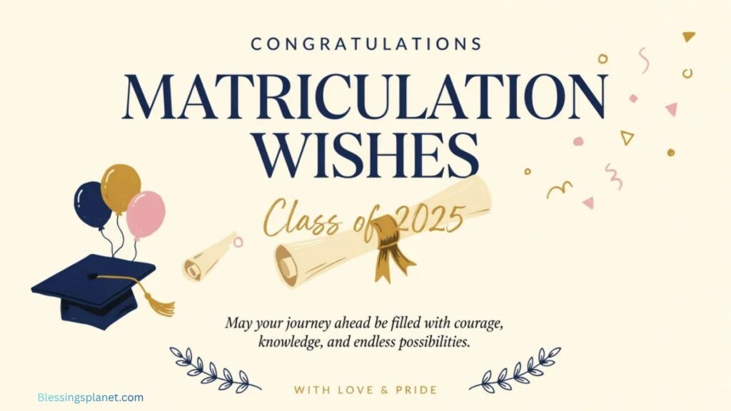 Inspirational Matriculation Wishes (1)