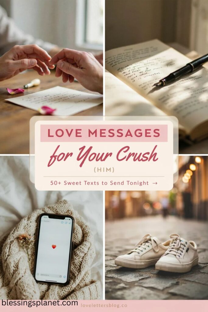 Love Messages for Your Crush (Him)