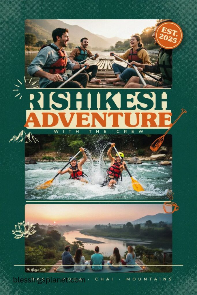 Rishikesh Adventure Captions for Instagram With Friends