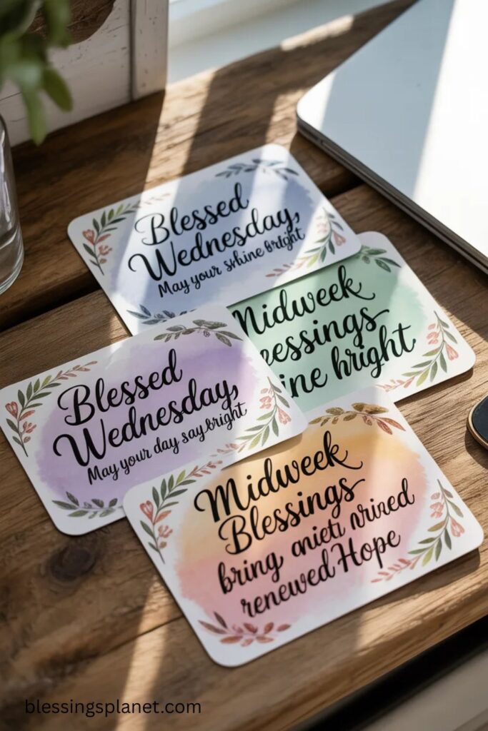 Short Wednesday Blessings Quotes