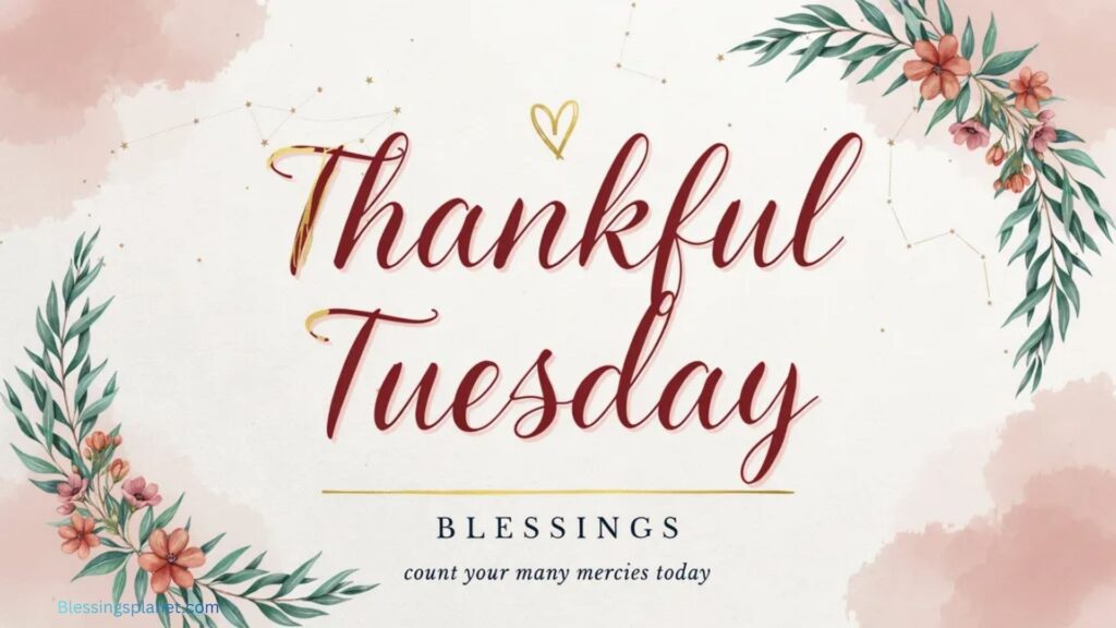 Thankful Tuesday Blessings
