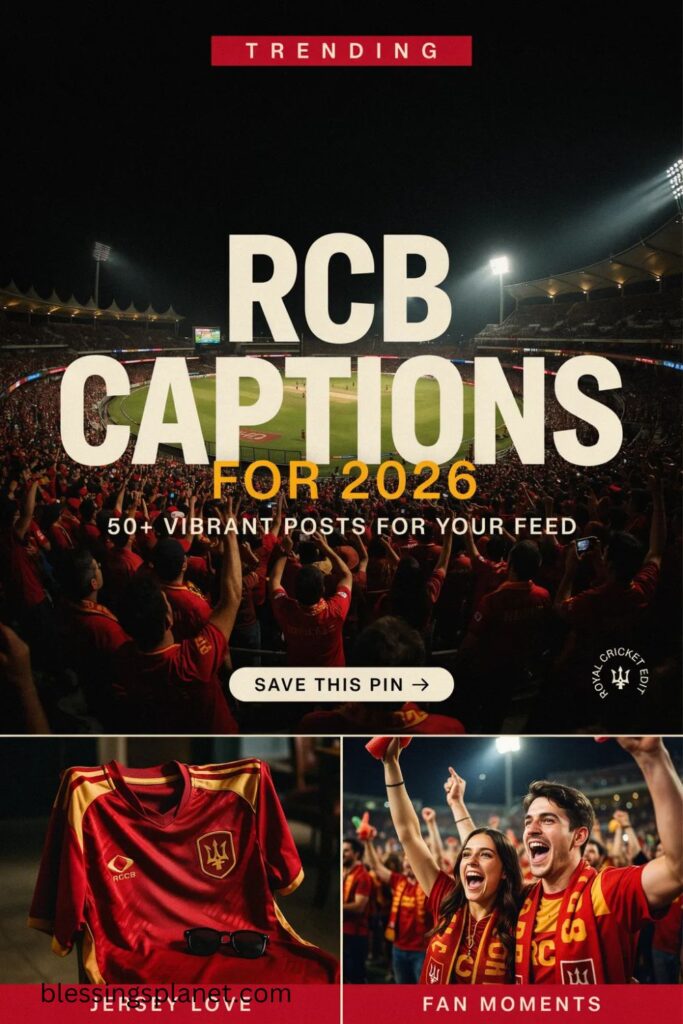 Trending RCB Captions for 2026