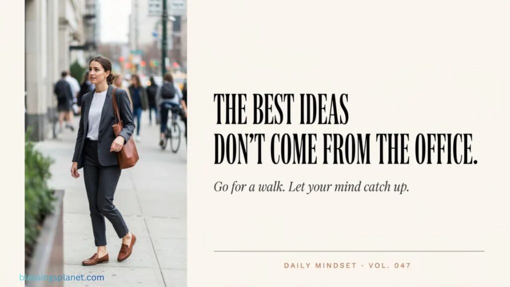 Walking Captions for Business & Entrepreneurial Mindsets