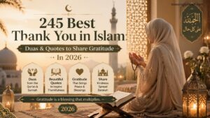 245 Best Thank You in Islam Duas & Quotes to Share Gratitude In 2026