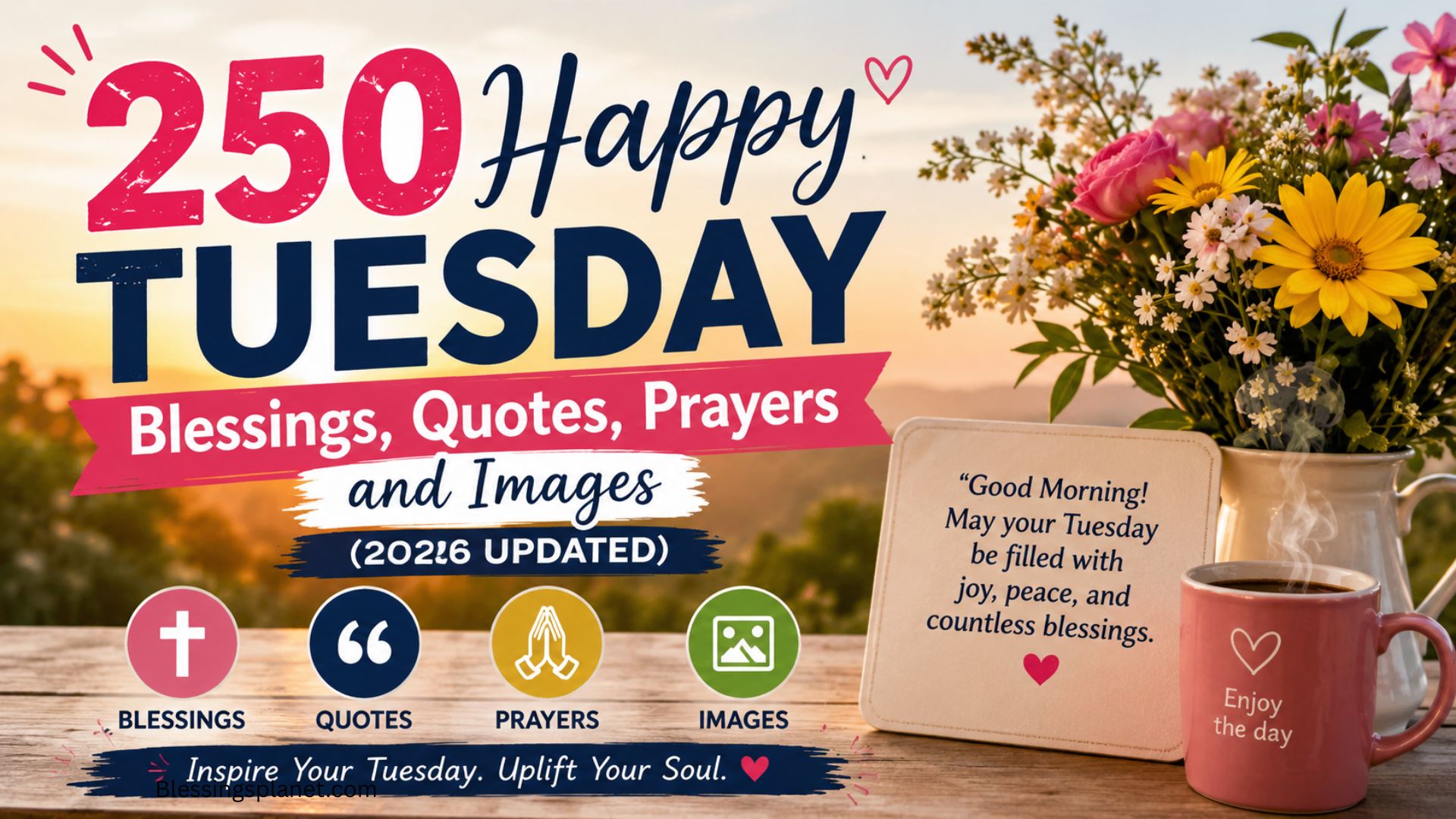 250 Happy Tuesday Blessings, Quotes, Prayers and Images (2026 Updated)