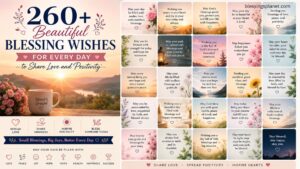 260+ Beautiful Blessing Wishes for Every Day to Share Love and Positivity