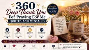 360 Deep Thank You For Praying For Me Quotes And Messages (2026 Updated)