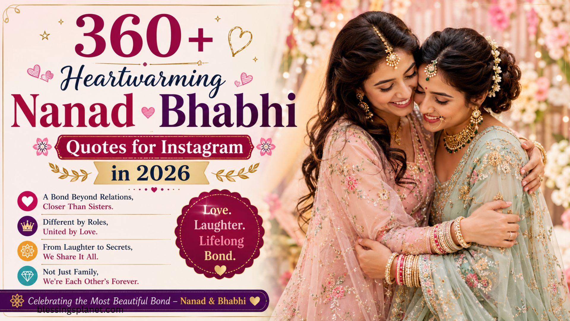 360+ Heartwarming Nanad Bhabhi Quotes for Instagram In 2026