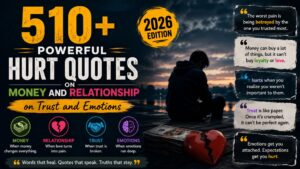 510+ Powerful Hurt Quotes On Money And Relationship on Trust and Emotions 2026