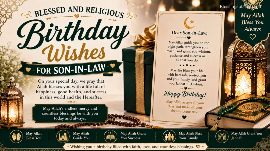 Blessed and Religious Birthday Wishes for Son-in-Law (1)