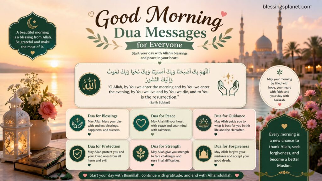 Good Morning Dua Messages for Everyone 