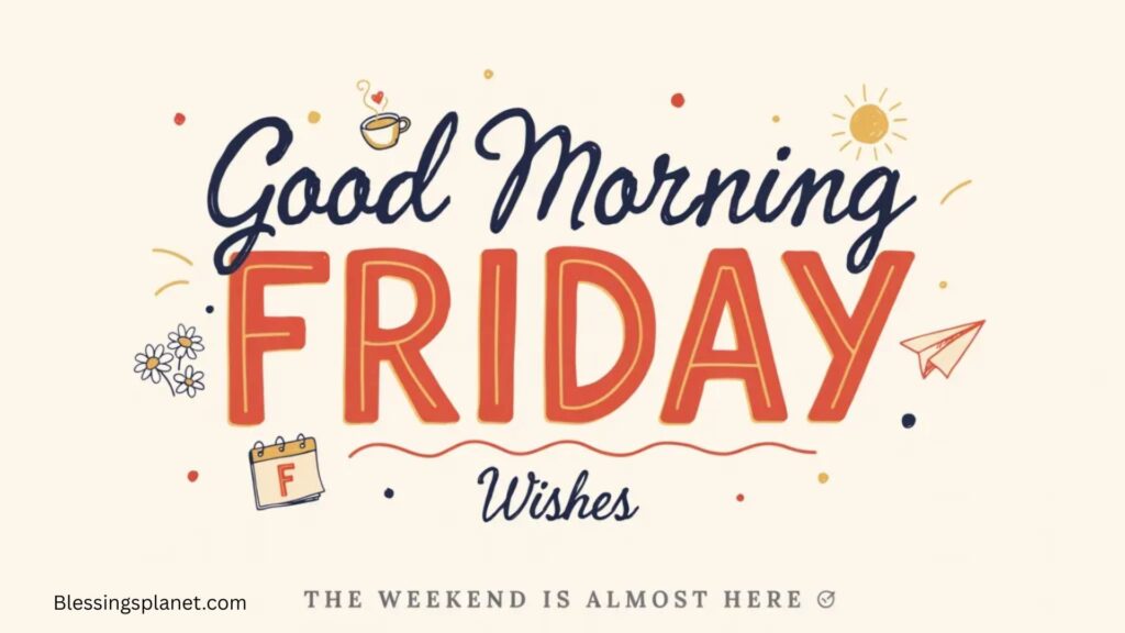 Good Morning Friday Wishes