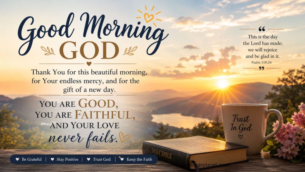 Good Morning God Quotes for Daily Inspiration