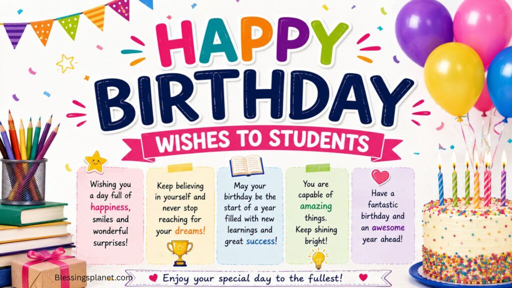 Happy Birthday Wishes to Students (2)