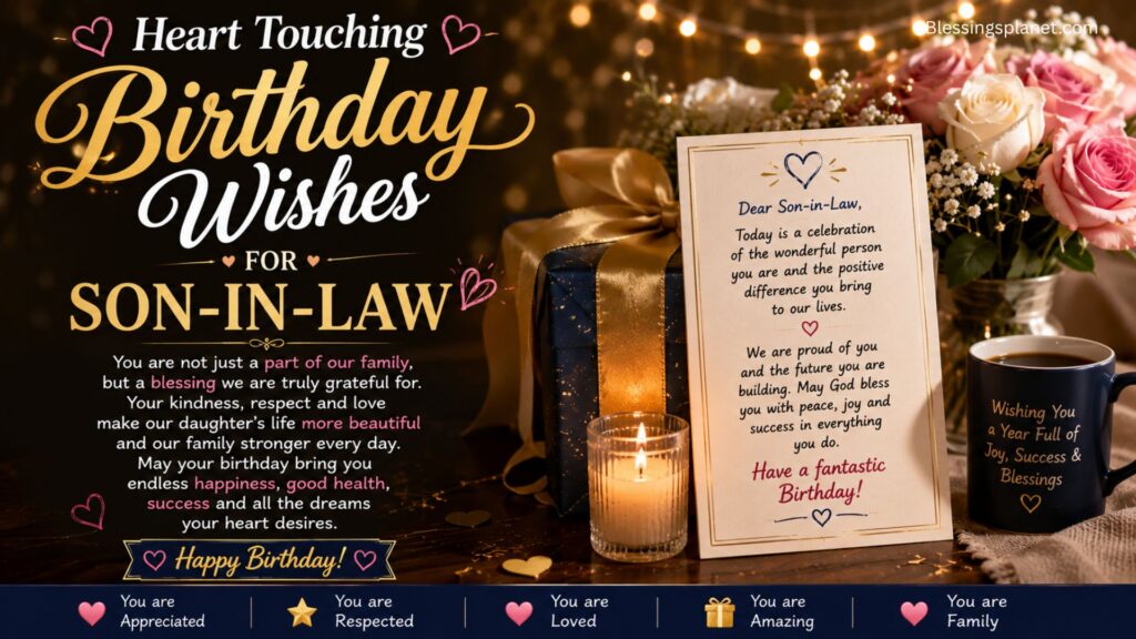 Heart Touching Birthday Wishes for Son-in-Law (1)