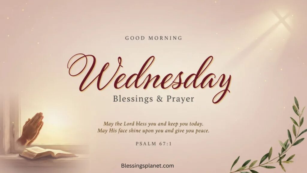 Inspirational Positive Morning Prayers For Wednesday