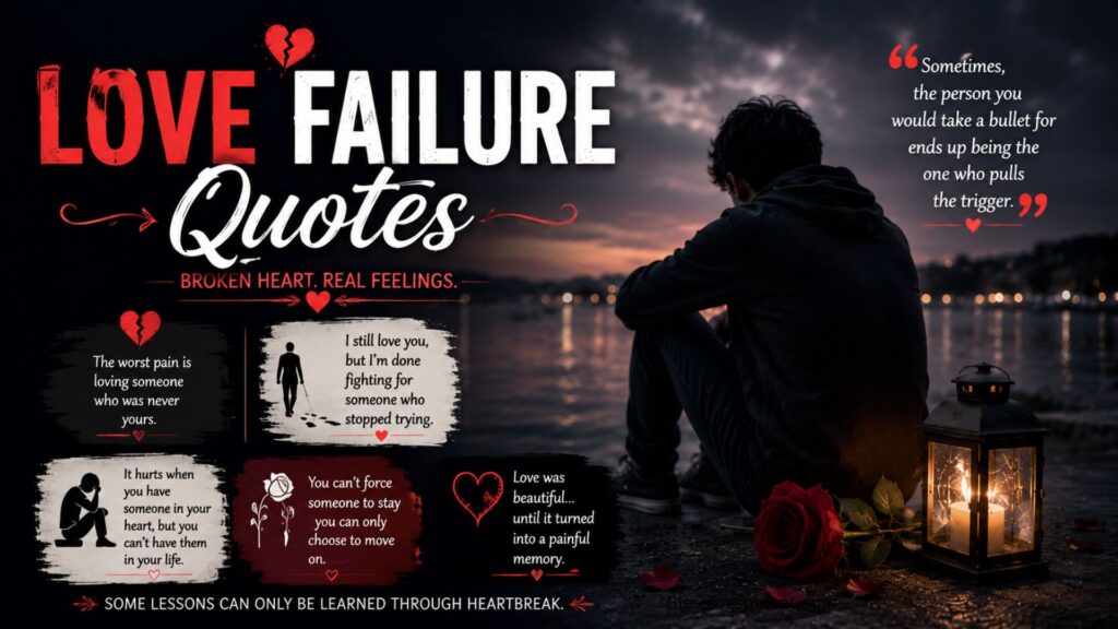 Love Failure Quotes With Images